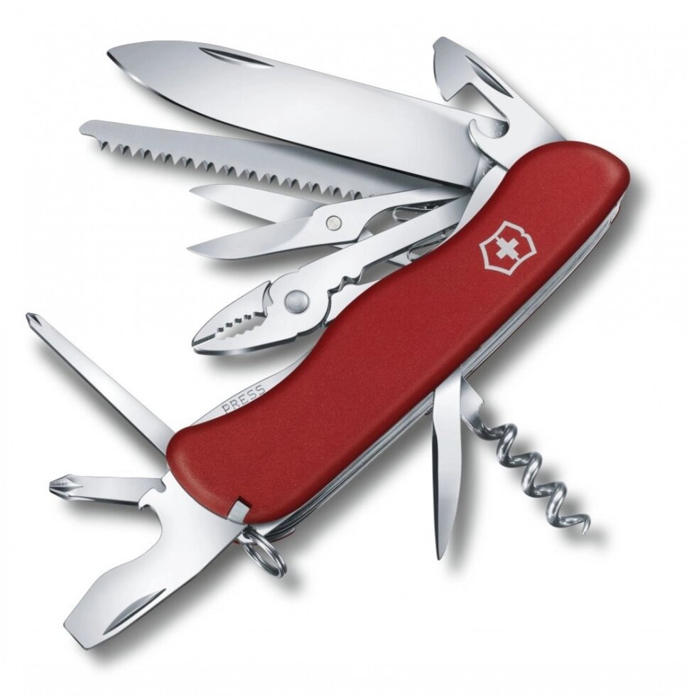 Нож VICTORINOX Мод. HERCULES (111мм) - 18 функций, красный R 18227 от компании Интернет-магазин ProComfort - фото 1