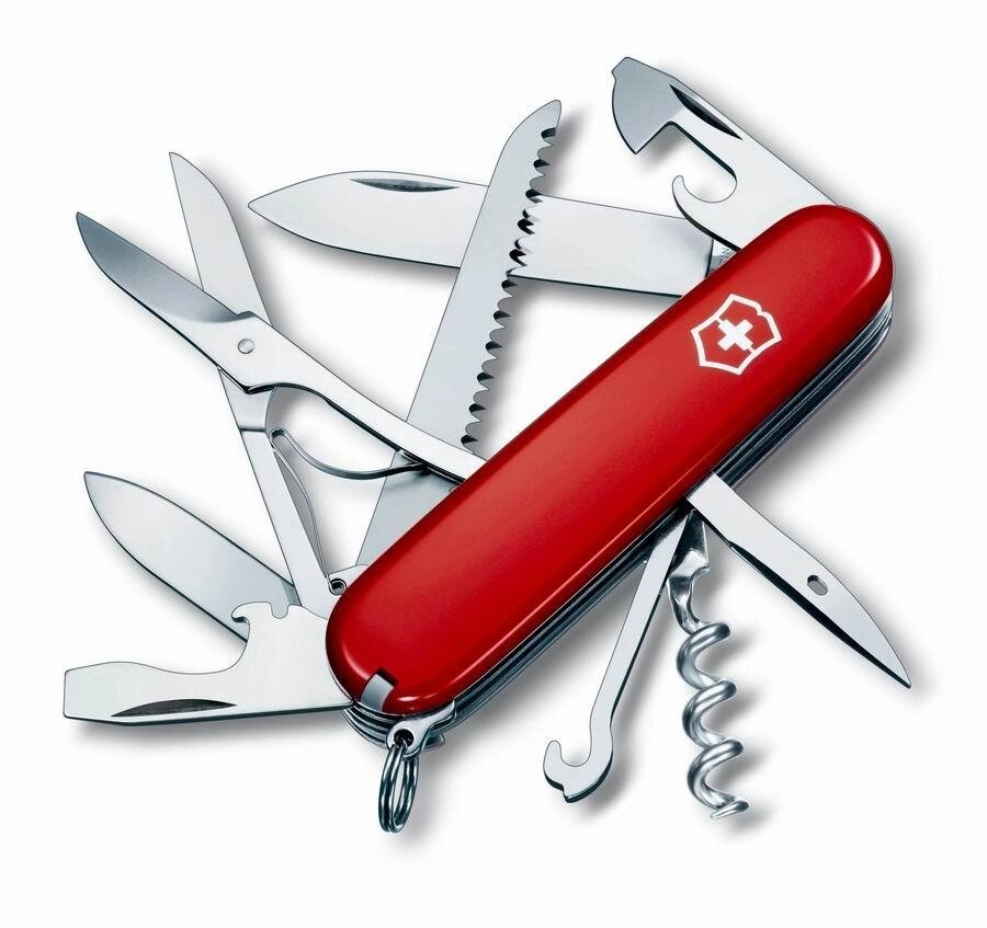 Нож VICTORINOX Мод. HUNTSMAN (91мм) - 15 функций,  красный R 18152 от компании Интернет-магазин ProComfort - фото 1