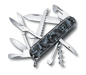 Нож victorinox мод. huntsman NAVY CAMO (91мм) - 15 функций, R 18162