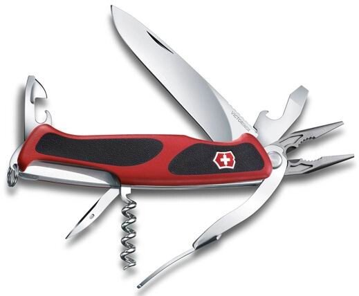 Нож VICTORINOX Мод. RangerGrip 74.821. X (130мм) - 14 функций, R 18815 от компании Интернет-магазин ProComfort - фото 1