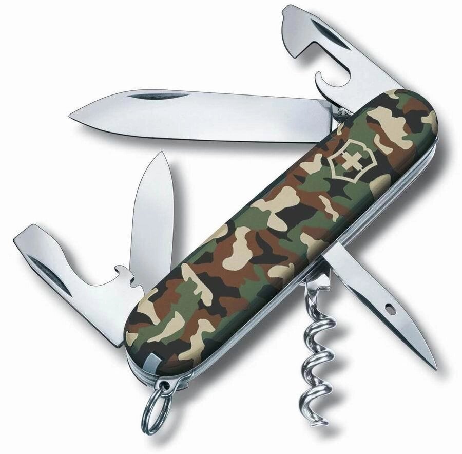 Нож VICTORINOX Мод. SPARTAN CAMO (91мм) - 12 функций, R 18108 от компании Интернет-магазин ProComfort - фото 1