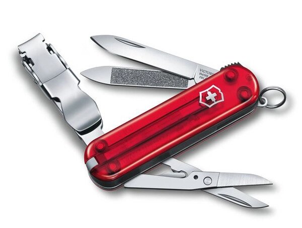 Нож VICTORINOX Nail Clip 580 TRANSPARENT 65мм 8 функций R 18185 от компании Интернет-магазин ProComfort - фото 1