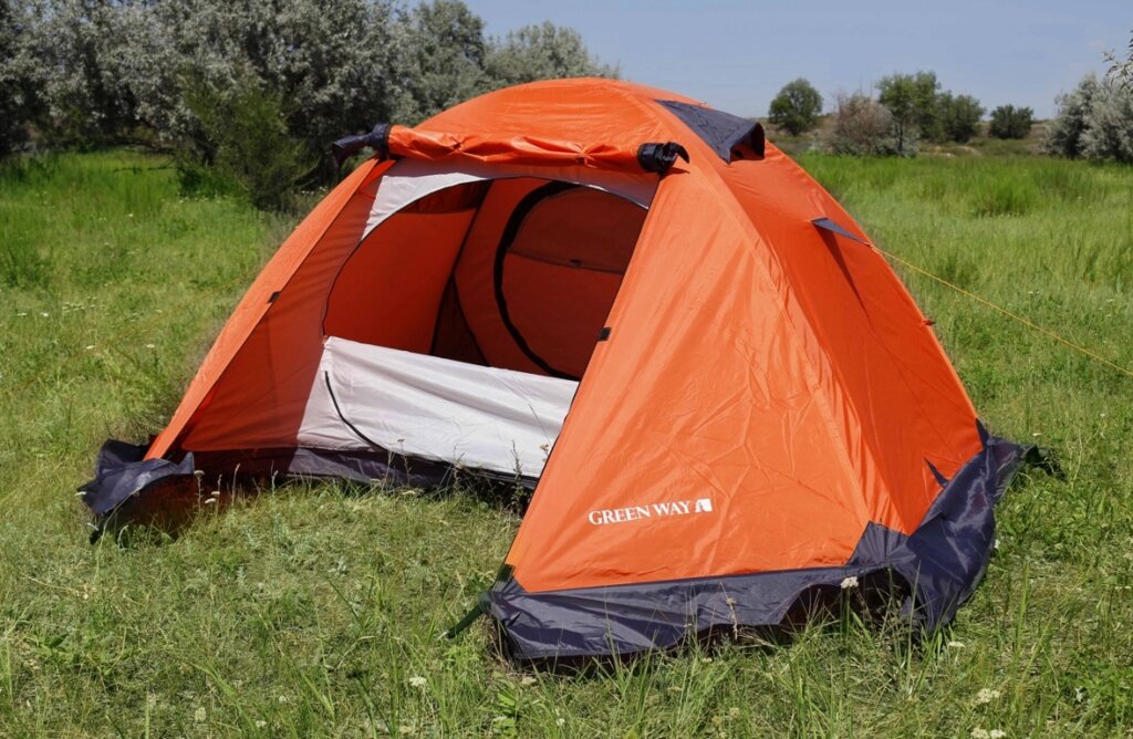 Палатка Алатау двухместная от компании Интернет-магазин ProComfort - фото 1