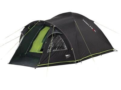Палатка High Peak Talos 4 черный-зеленый от компании Интернет-магазин ProComfort - фото 1