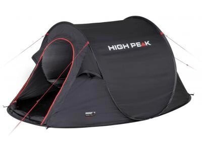 Палатка High Peak Vision 3 черный от компании Интернет-магазин ProComfort - фото 1