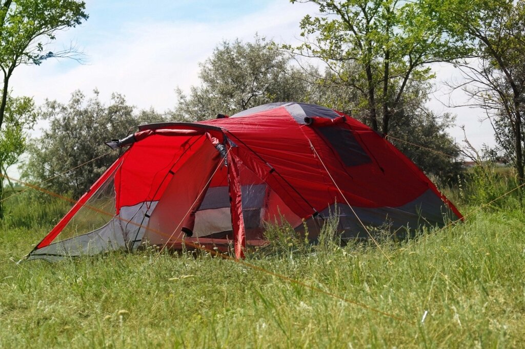 Палатка Жетысу четырехместная от компании Интернет-магазин ProComfort - фото 1