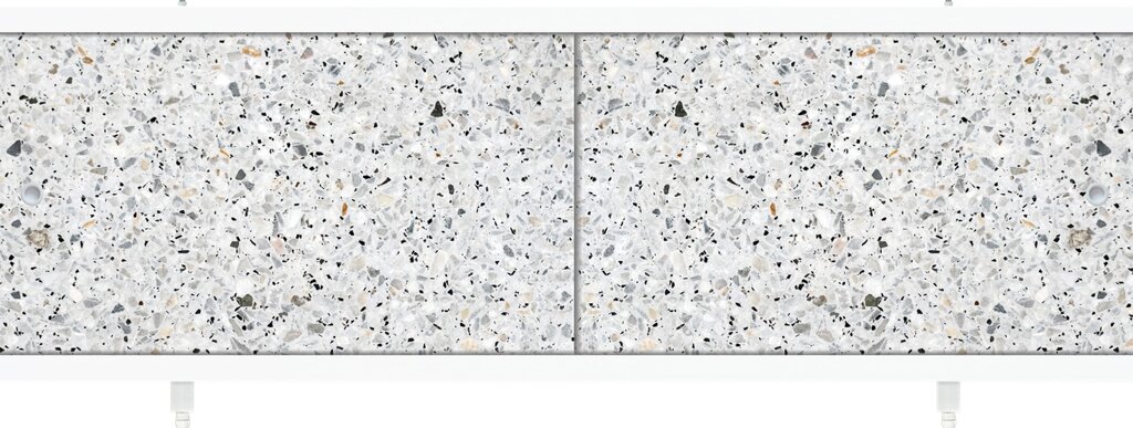 Панель фронтальная для ванны Метакам  "Кварт" 1,48 (Серая мозайка) от компании Интернет-магазин ProComfort - фото 1