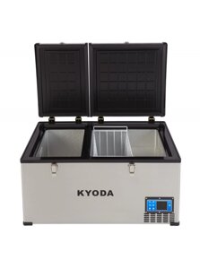 Автохолодильник Kyoda BCDS80, двухкамерный, объем 80 л, вес 30 кг ар. 2357