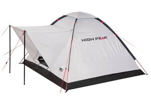 Палатка HIGH PEAK Мод. BEAVER 3 (3-x местн.)(200x180x120см)(2,60кГ)(нагрузка: 1.500мм)(жемчужный), R89016