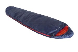 Спальный мешок HIGH PEAK Мод. LIGHT PACK 1200 (синий/оранжевый), R 89173
