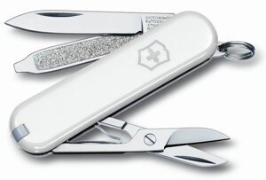 Нож VICTORINOX Мод. CLASSIC SD WHITE (58мм) - 7 функций, белый R 18848