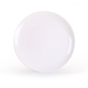 Костяной фарфор АККУ тарелка 21 см шар (48)