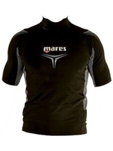 Гидрокостюм Mares Rash Guard Short Sleeve 2 мм черный S