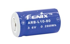 Аккумулятор (Li-ion) FENIX Мод. ARB-L10-80 (3.6V)(80mAh)(для фонаря UC02), R 34012