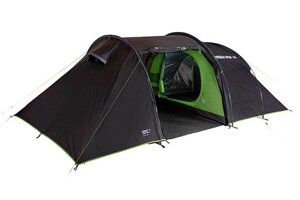 Палатка HIGH PEAK Мод. NAXOS 3.0 (3-x местн.)(240x380x130см) (темно-серый/зеленый), R89028