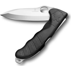 Нож VICTORINOX Мод. HUNTER PRO M BLACK (136мм) с чехлом, черный R 18009
