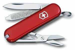 Нож VICTORINOX Мод. CLASSIC SD (58мм) - 7 функций, красный R 18169