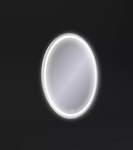 Зеркало Cersanit LED DESIGN 040 57*77 с подсветкой овальное (KN-LU-LED040*57-d-Os)