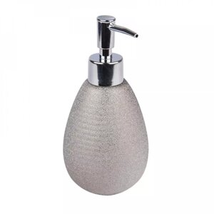Дозатор Аквалиния для жидкого мыла керамика Silver CE0988A-LD 4650100720047