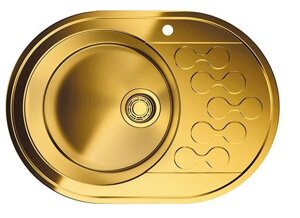 Кухонная мойка Omoikiri Kasumigaura 65-AB-L (4993068) нерж сталь 45 см