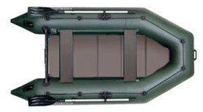 Лодка надувная Kolibri KM-300D (фанерный пайол) Z84822 зеленый