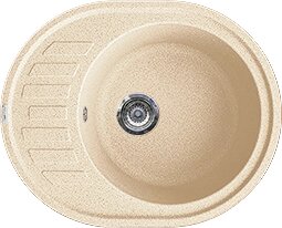 Мойка из искусственного камня Gran-Stone GS-62 328 бежевый