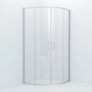 Душевое ограждение IDDIS Zodiac ZOD6CR9i23 90х90х195, глянцевый алюминиевый профиль
