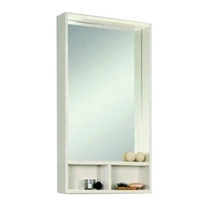 Зеркало-шкаф Акватон Йорк 50 Белый/Выбеленное дерево