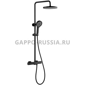 Душевая стойка с термостатом Gappo G2495-76