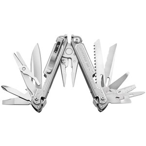 Мультиинструмент LEATHERMAN Мод. FREE P4 (21^)(10,8см)(244г.)(чехол: нейлон GRAY), R 38945