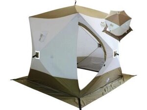 Палатка Следопыт Premium PF-TW-15 белый-зеленый