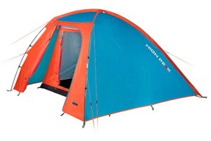 Палатка HIGH PEAK Мод. RAPIDO 3.0 (3-x местн.)(синий/оранжевый),R89039