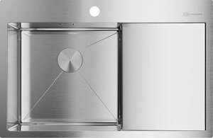 Кухонная мойка OMOIKIRI AKISAME 78-IN-L (4973060) нержавеющая сталь
