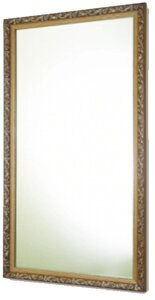 Зеркало "Континент" Верона золото, серебро 600х1200