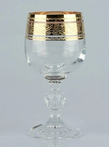 Фужеры Claudia 190мл вино, 6шт. богемское стекло, Чехия 40149-432131-190