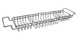 Полка корзина на борт ванны, проволка стальная,02 Milardo 102W000M44