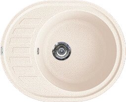 Мойка из искусственного камня Gran-Stone GS-62 331 белый