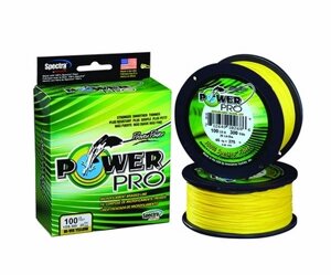 Шнур SHIMANO POWER PRO SUPER8SLICK HI-VIS YELLOW (135м)(0,23мм)(17,00кГ) R 12214