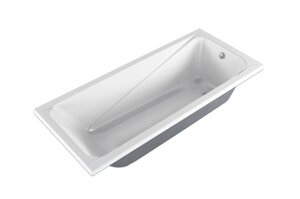 Ванна акриловая МЕТАКАМ Light 1,6 LIG160 160х70х40 см (ванна+ножки)