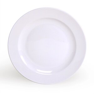 Костяной фарфор АККУ тарелка круглая 15,5см (120)