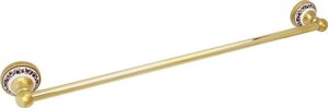 Полотенцедержатель Fixsen Bogema gold FX-78501G трубчатый 60 см белый-золотистый