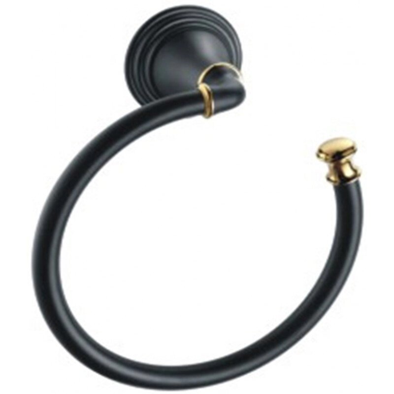 Полотенцедержатель кольцо Fixsen Luksor 71611B от компании Интернет-магазин ProComfort - фото 1