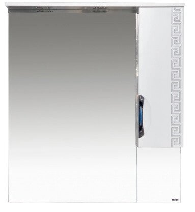 Престиж - 80 Зеркало (правое) серебряная патина от компании Интернет-магазин ProComfort - фото 1