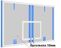 Щит баскетбольный профессиональный