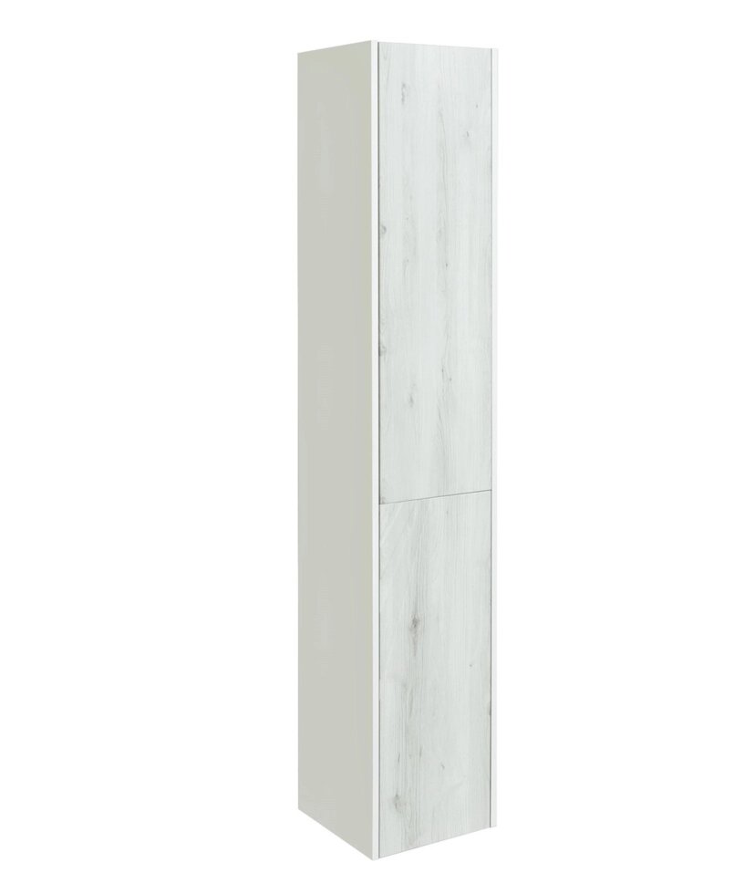 Шкаф-колонна Акватон Сакура правый 1A219903SKW8R ольха навара-белый глянец от компании Интернет-магазин ProComfort - фото 1
