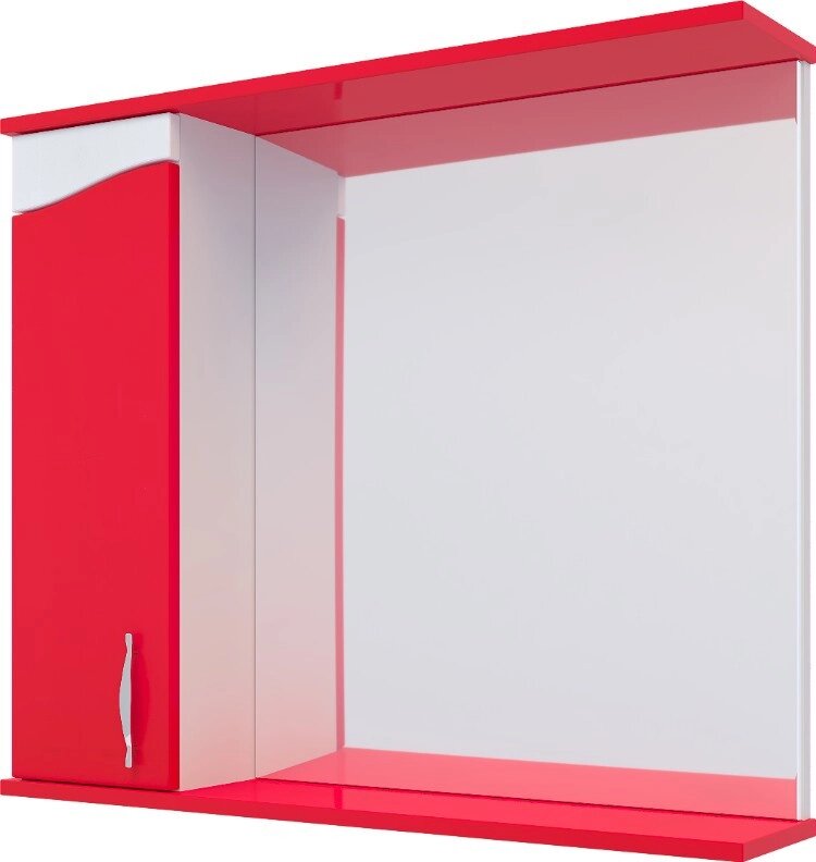 Шкаф Water World Ирис 550 красный от компании Интернет-магазин ProComfort - фото 1