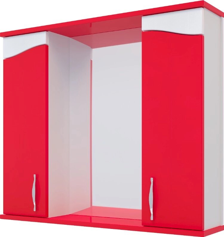 Шкаф  Water World Ирис 800 красный от компании Интернет-магазин ProComfort - фото 1