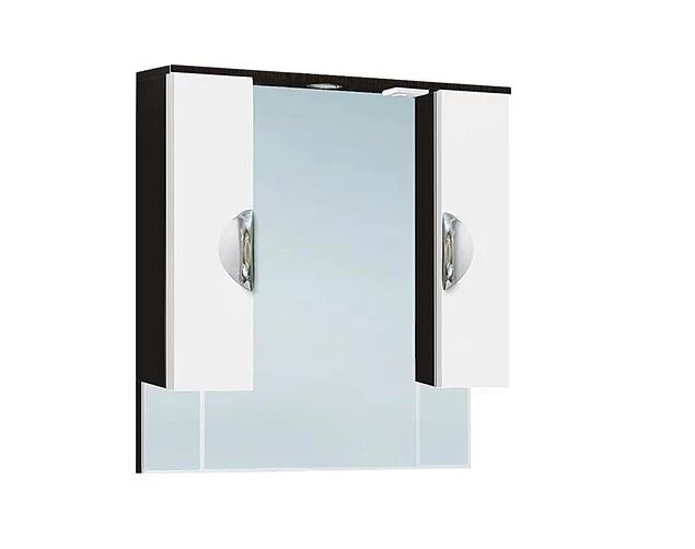 Шкаф зеркальный Vako "Ника 1000" венге 16633 ##от компании## Интернет-магазин ProComfort - ##фото## 1