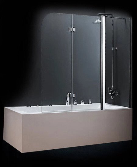 Шторка для ванной Curtain 6 1500*1400 от компании Интернет-магазин ProComfort - фото 1