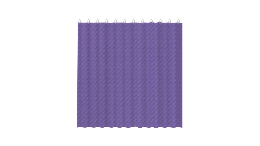 Шторка для ванной Fixsen FX-3003P, фиолетовая от компании Интернет-магазин ProComfort - фото 1